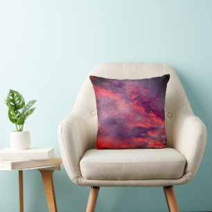 Beautiful Cloud Formation Recoleta Filter Throw Pillow
