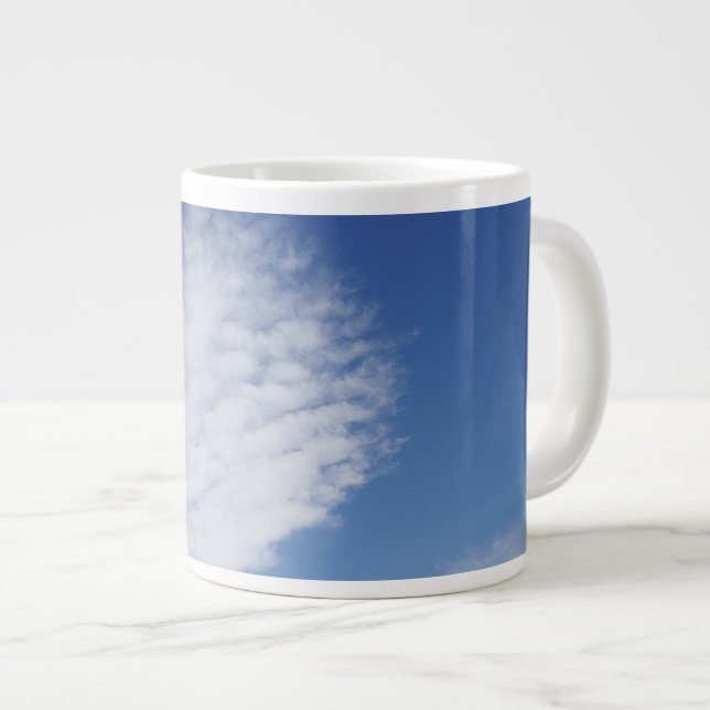Beautiful cloud large coffee mug (Front Right)