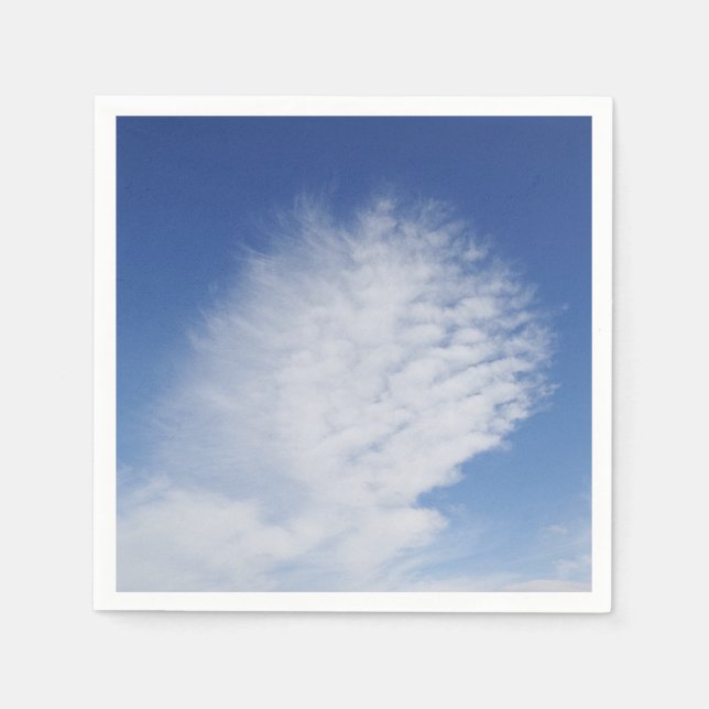 Beautiful cloud napkin (Front)