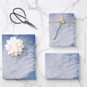 Beautiful Cloud Wrapping Paper Sheet