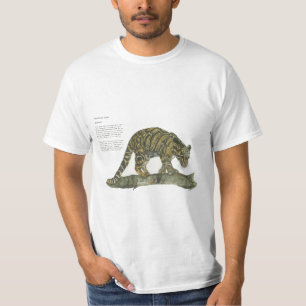 Beautiful Clouded Leopard watercolours T-Shirt