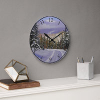 Beautiful Colorado Mountain Snow Scene