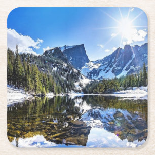Beautiful Colorado Scenery Coaster Set