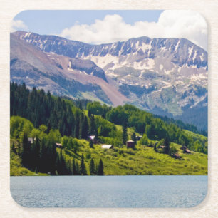 Beautiful Colorado Scenery Coaster Set