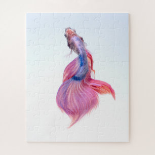 Beautiful Colorful Fantasy Koi Fish Jigsaw Puzzle