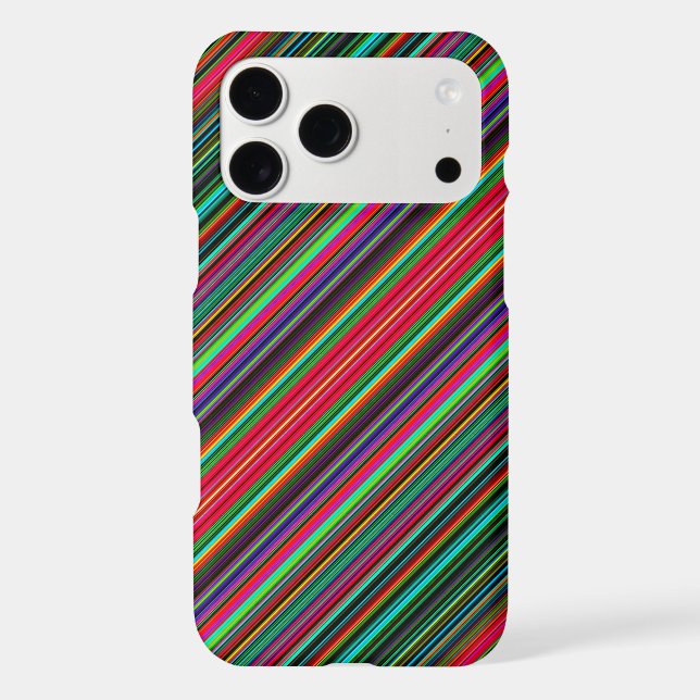 Beautiful Colorful Multicolored Stripe Pattern (Back)