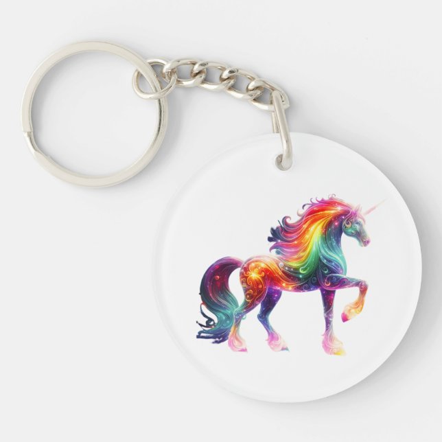 Beautiful Colorful Unicorn  (Devant)
