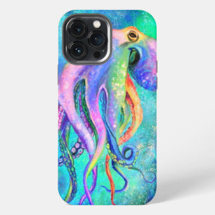 Beautiful Colour Octopus iPhone Case