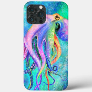 Beautiful Colour Octopus iPhone Case