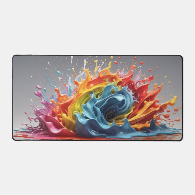 Beautiful Colour Splash Art #1 Desk Mat (Front)