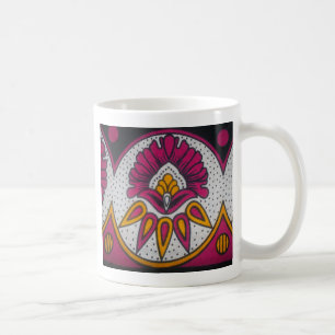 Beautiful Colourful African Fabric Motif Art Print Coffee Mug
