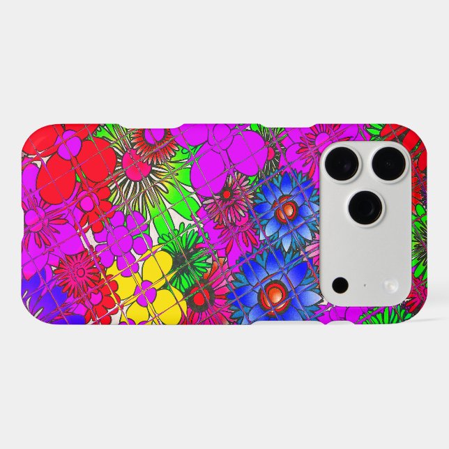 Beautiful colourful amazing floral pattern design  (Back (Horizontal))
