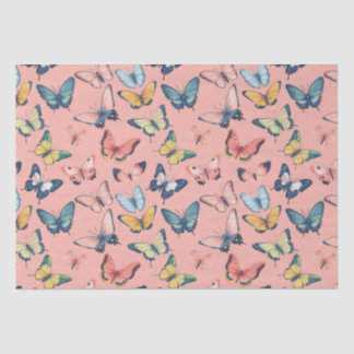 Beautiful Colourful Butterfly Print Tissue Paper