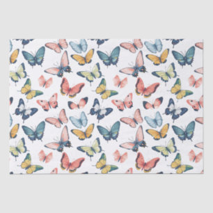 Beautiful Colourful Butterfly Print Tissue Paper