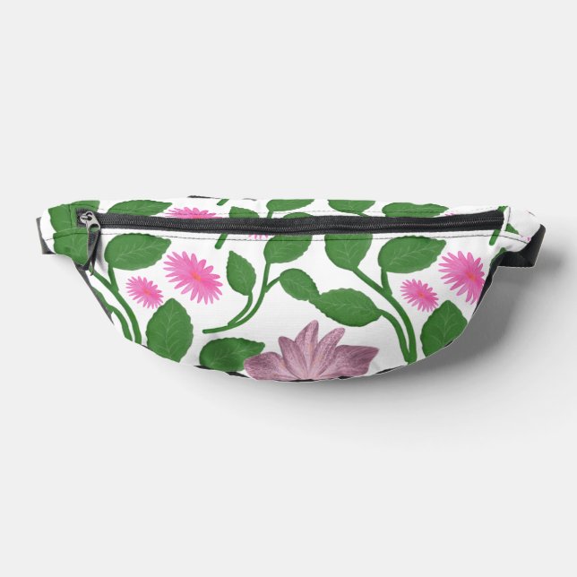 Beautiful Colourful floral pattern  Fanny Pack (Lay Down)