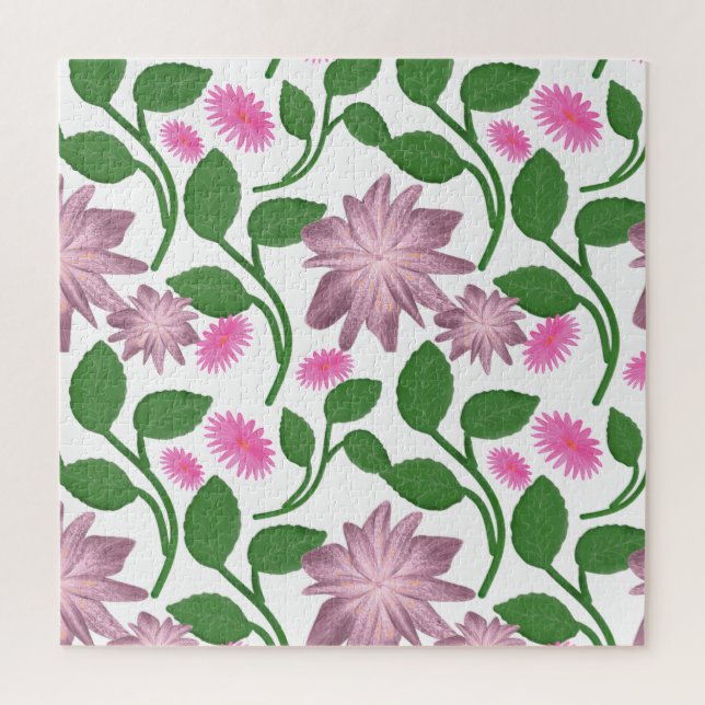 Beautiful Colourful floral pattern  Jigsaw Puzzle (Vertical)