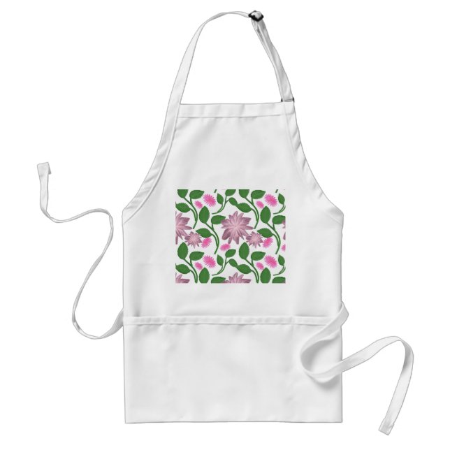 Beautiful Colourful floral pattern  Standard Apron (Front)