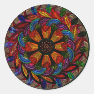 Beautiful Colourful Mandala Sticker