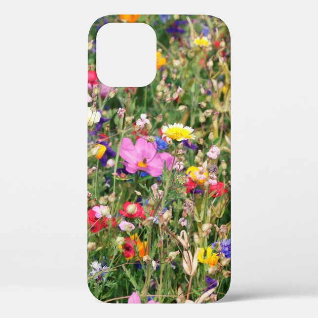 beautiful colourful meadow of wild flowers Case-Mate iPhone case (Back)