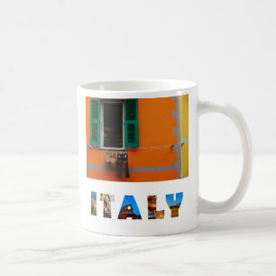 Beautiful Colourful Riomaggiore Cinque Terre Italy Coffee Mug