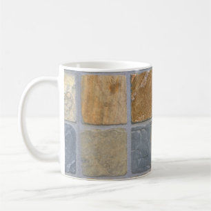 Beautiful Colourful Stone Tile in Rows Coffee Mug