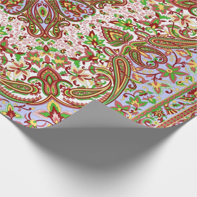 Beautiful Colourful Texture Wrapping Paper (Corner)