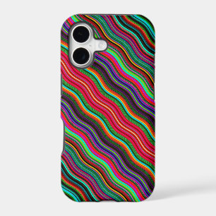 Beautiful Colourful Wavy Stripe Pattern