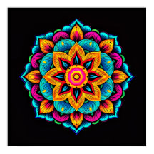 Beautiful Colouring Mandala 