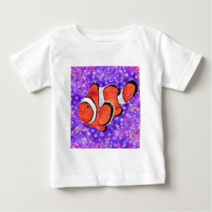 Beautiful Colours Clownfish Baby T-Shirt