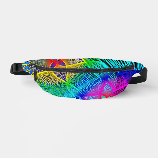 Beautiful Colours Neon Lights Fanny Pack (Front)