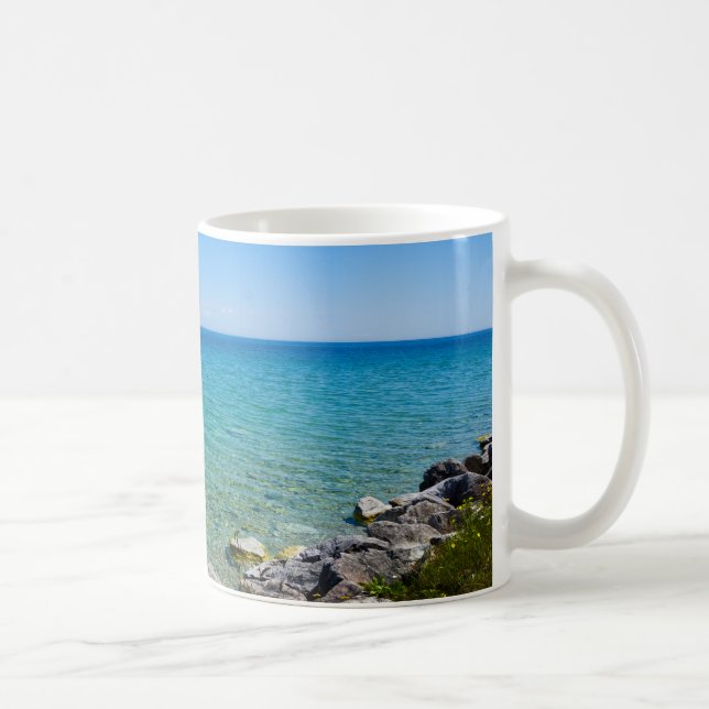 Beautiful Colours Of Lake Huron Coffee Mug (Right)