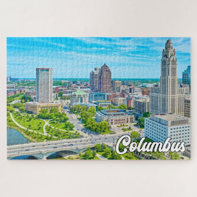 Beautiful Columbus, Ohio, United States Jigsaw Puzzle (Horizontal)