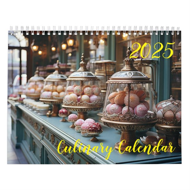 Beautiful Confectionery. 2025  Calendar (Cover)