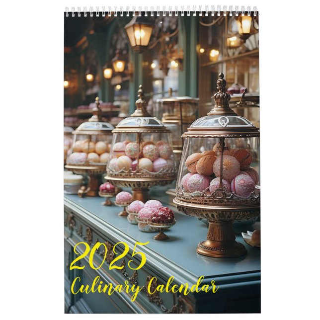 Beautiful Confectionery. 2025  Calendar (Cover)