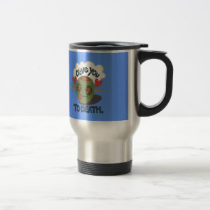 Beautiful Cool I love Africa Art Travel Mug