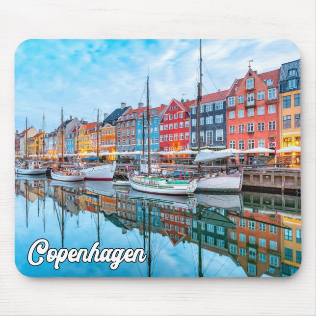 Beautiful Copenhagen, Denmark Mouse Pad (Front)