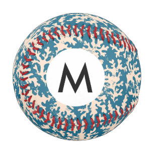 Beautiful Coral Pattern Baseball