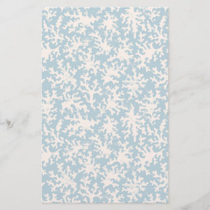 Beautiful Coral Pattern Stationery