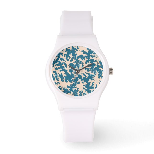 Beautiful Coral Pattern Watch (Front)