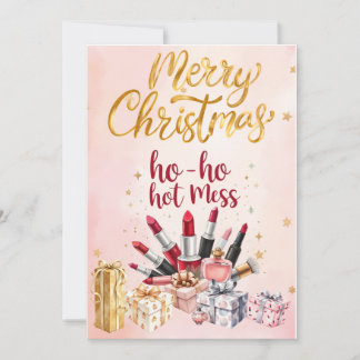 Beautiful Cosmetics inspired greeting card