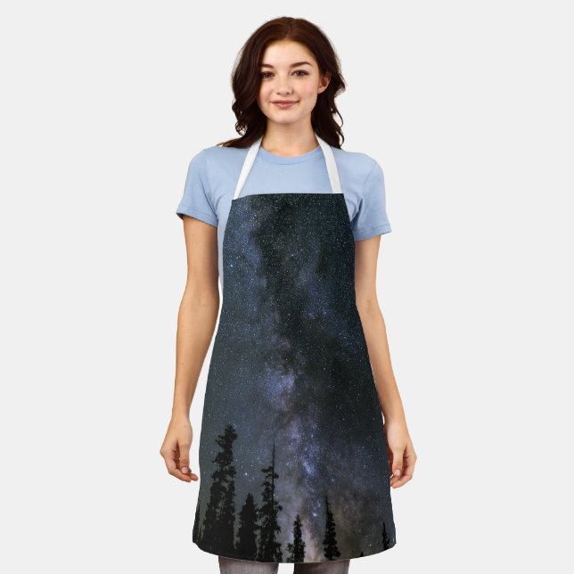 Beautiful Cosmos Apron (Worn)