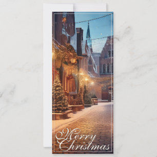 Beautiful Cosy Christmas Motif in a Dreamy Old Tow