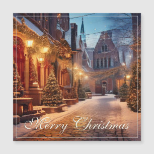 Beautiful Cosy Christmas Motif in Dreamy Old Tow
