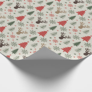 Beautiful Country Christmas Wrapping Paper