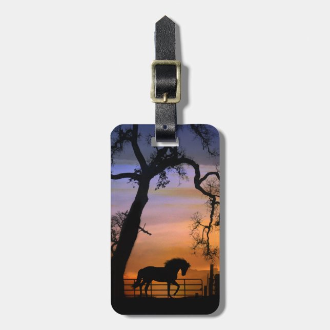 Beautiful Country Horse Luggage Tags (Front Vertical)