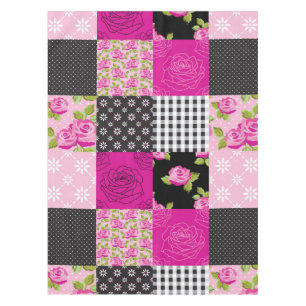 Beautiful Country Patchwork Quilt Tablecloth