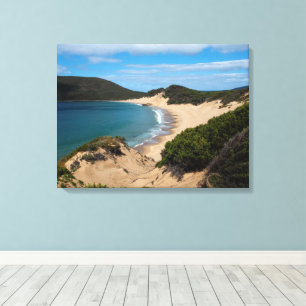 Beautiful Crescent Bay Beach Tasmania Australia Canvas Print