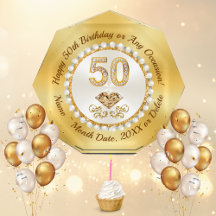 Beautiful Custom, Gifts for 50th Birthday Woman
