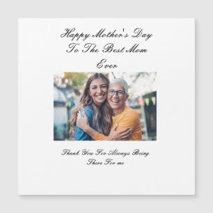 Beautiful Custom Photo Mother's Day Card
