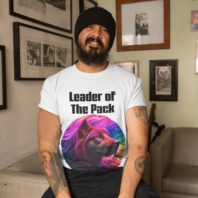 Beautiful Customizable Colourful Dog Art T-Shirt (Creator Uploaded)
